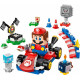 Klocki Super Mario 72043 Mario Kart - Interaktywna figurka LEGO Mario i Standard Kart 