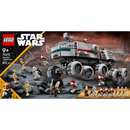 Klocki Star Wars 75413 Czołg Republiki Juggernaut 