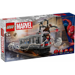 Klocki Super Heroes 76321 Spider-Man kontra Doc Ock - scena w metrze 
