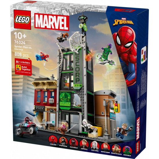 Klocki Super Heroes 76324 Spider-Man i Oscorp 