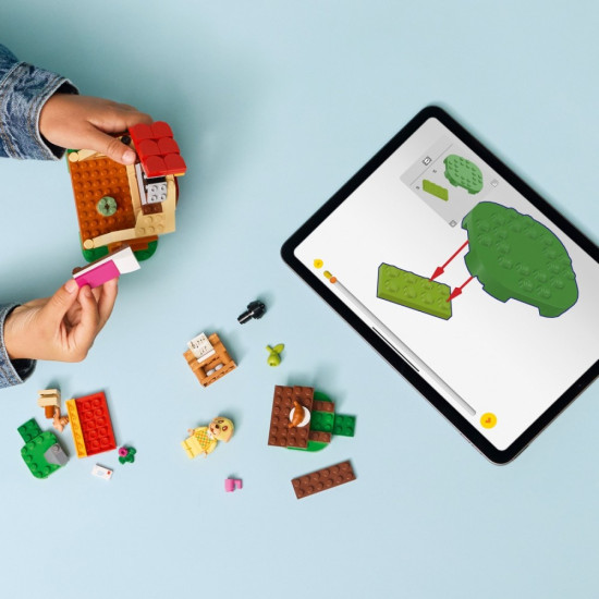 Klocki Animal Crossing 77058 Przytulny dom Goldie 