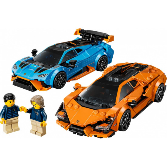 Klocki  Speed Champions 77238 Lamborghini Revuelto i Huracan STO 