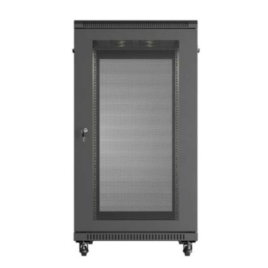 Szafa instalacyjna rack stojąca 19