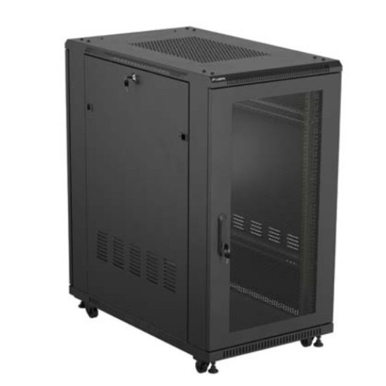 Szafa instalacyjna rack stojąca 19