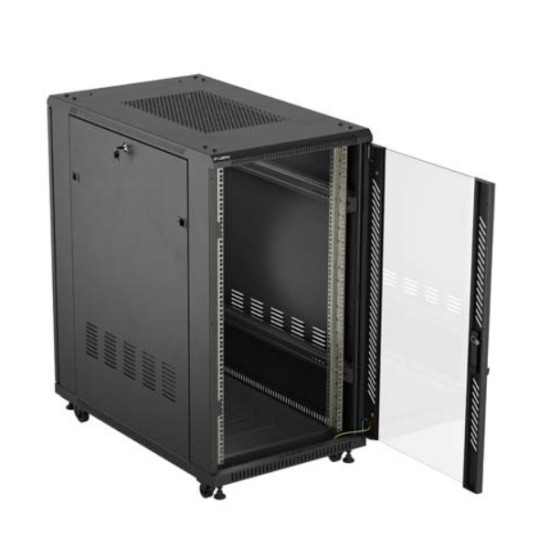 Szafa instalacyjna rack stojąca 19