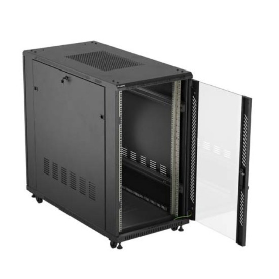 Szafa instalacyjna rack stojąca 19