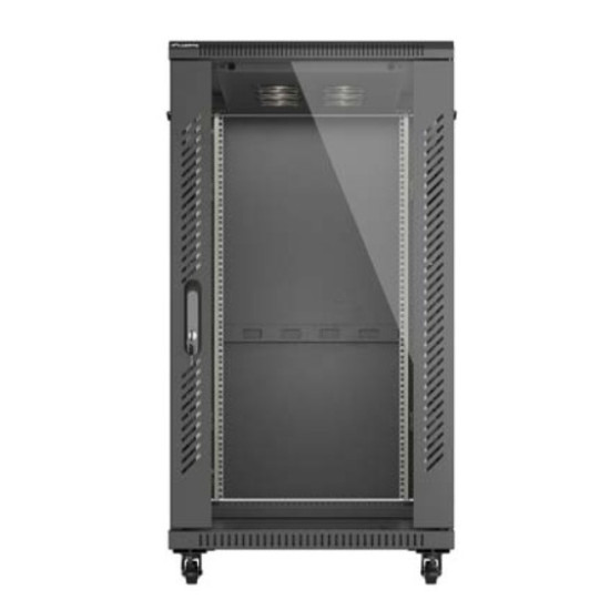 Szafa instalacyjna rack stojąca 19