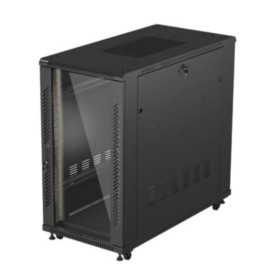 Szafa instalacyjna rack stojąca 19