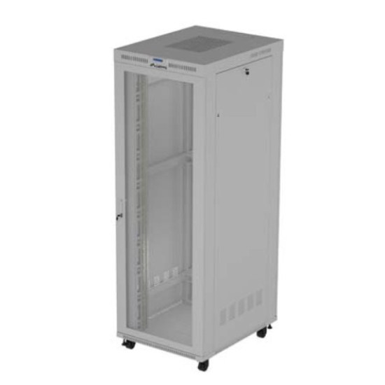 Szafa instalacyjna rack stojąca  19