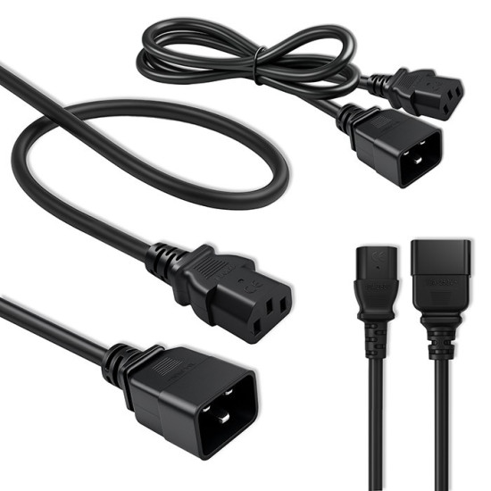 Kabel zasilający do UPS | C20/C13 | 1.2m