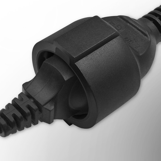 Adapter IEC 320 C14 / FRENCH | 0.15m 