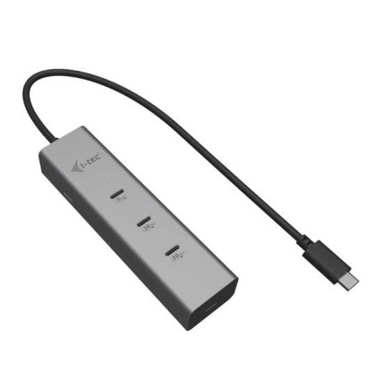 HUB USB-C Charging Metal 5 port with USB-C video 8K + Power Delivery 85W 