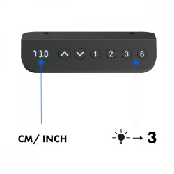 Biurko elektryczne ER-400W, regulacja