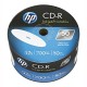 HP CD-R 52x 700MB 50P Printable CRE00070WIP-3 69301 