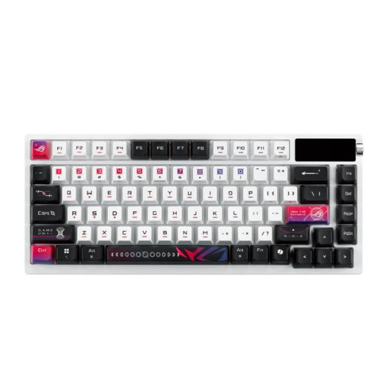 Klawiatura ROG Azoth X M704 BT/RF/USB-C/Aura/Czarno-Biała