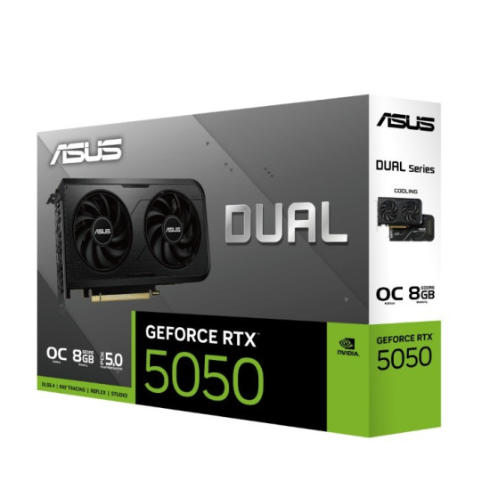 Karta graficzna GeForce RTX 5050 DUAL 8GB OC GDDR6 128BIT 3DP/HDMI