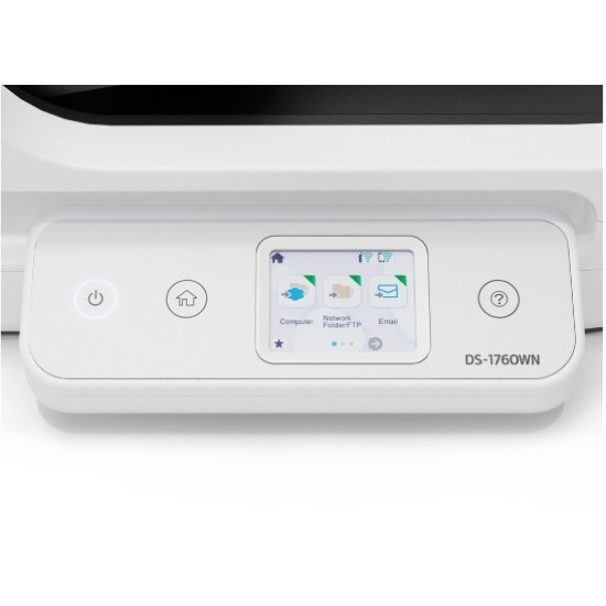 Skaner WF DS-1760WN  A4/USB/W(LAN)/30ppm/ADF60/2S-1P 