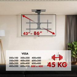 Elektryczny uchwyt TV, MC-110 T 