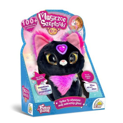 Maskotka interaktywna Magic Whispers - Magiczne szeptanki Kicia czarna 