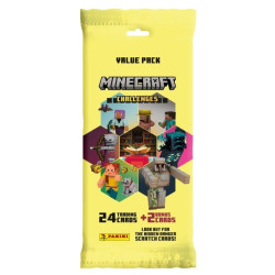 Minecraft Saszetka Fat Pack z kartami