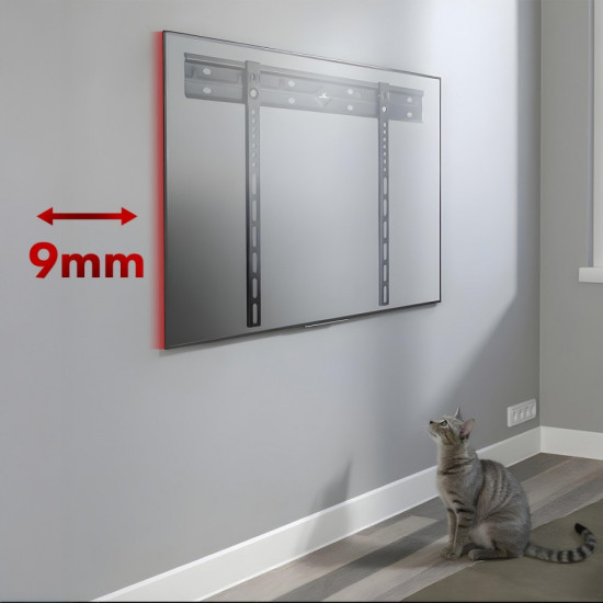 Ultra płaski uchwyt ścienny MC-123  MAX VESA 600x400  80kg 