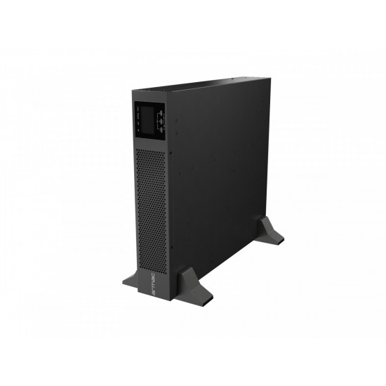 Zasilacz awaryjny UPS On-Line rack 2000VA 8xIEC C13 USB-B LCD metalowa obudowa DUST-FREE 