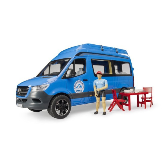 Pojazd MB Sprinter Camper z figurką i akcesoriami