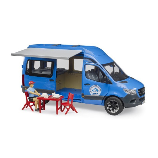 Pojazd MB Sprinter Camper z figurką i akcesoriami