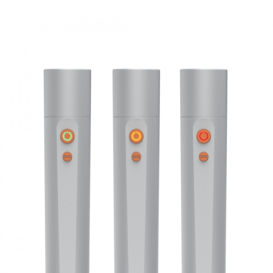 Latarka akumulator led fl300 300lm 80m 4 tryby świecenia