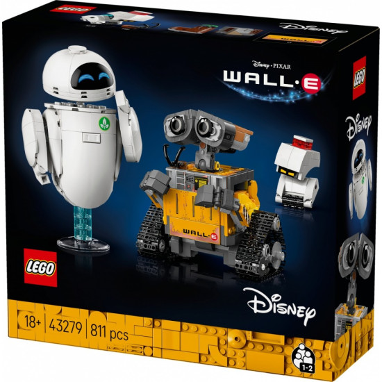 Klocki Disney Pixar 43279 Wall-e i Ewa 