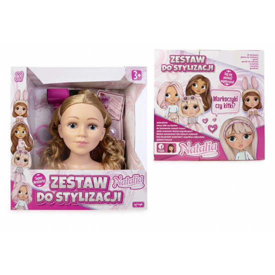 Głowa do czesania Natalia