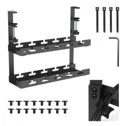 Organizer podbiurkowy na kable MC-104 B 