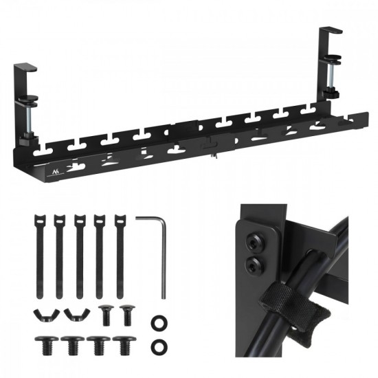 Organizer podbiurkowy na kable MC-103 B 