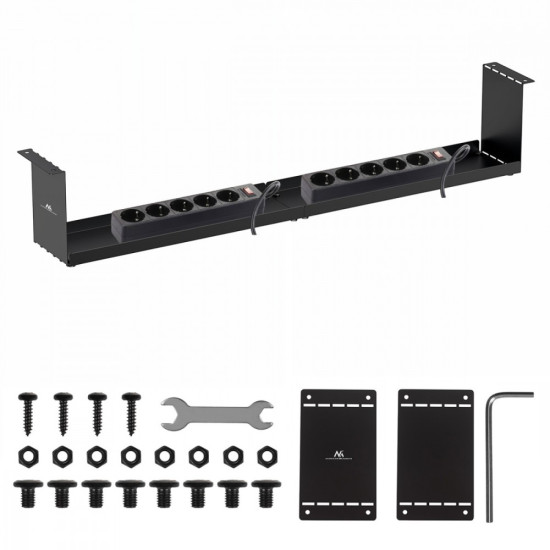 Kompaktowy organizer na kable MC-107 B 