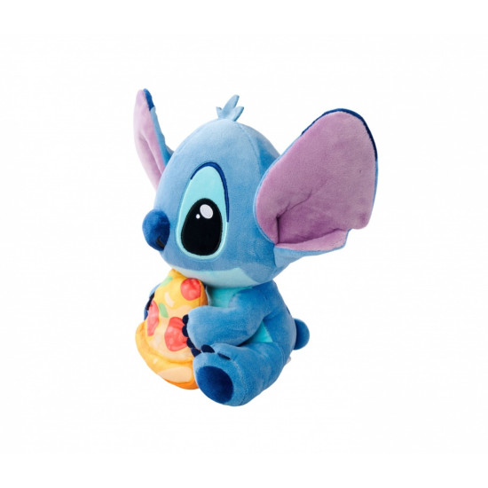 Maskotka Disney Stitch z pizzą 25 cm oryginalna 