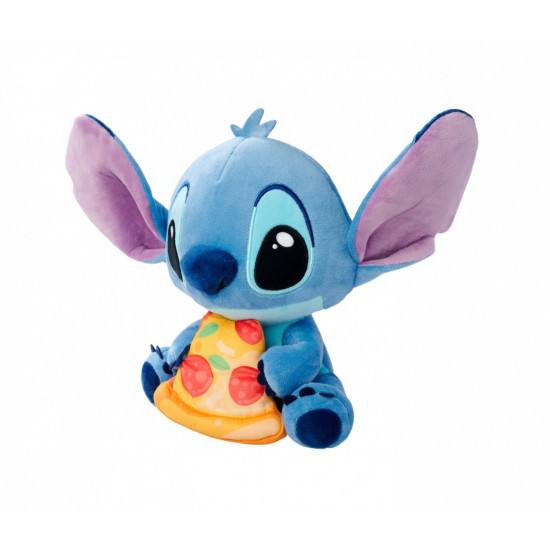 Maskotka Disney Stitch z pizzą 25 cm oryginalna 