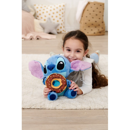 Maskotka Disney Stitch z donatem 25 cm oryginalna 