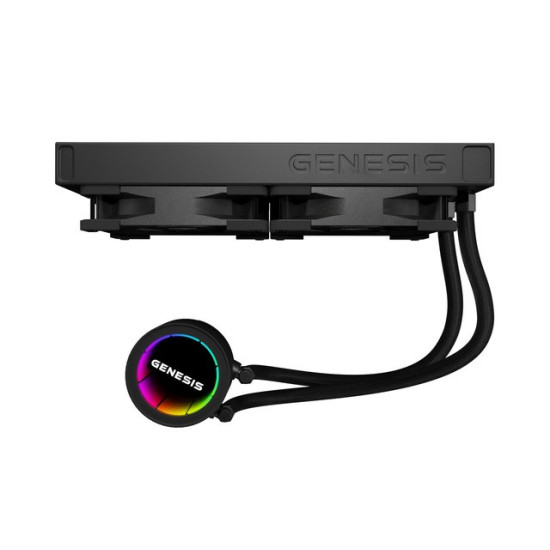 Chłodzenie wodne HYDRIA GENESIS 240 ARGB czarne 