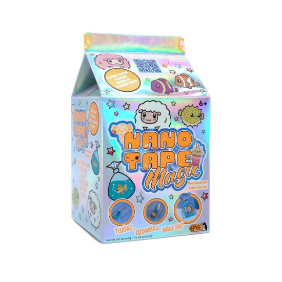 Zestaw Nano Tape Magic Starter pack, Kieszonkowe zwierzaczki