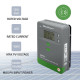 Solarny regulator ładowania MPPT z czujnikiem temperatury 40A |  12V/24V | LCD | 2xUSB | Bluetooth | APP | GEL | LiFePO4 