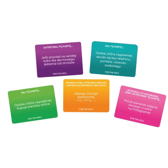 Gra For the Girls, gra imprezowa