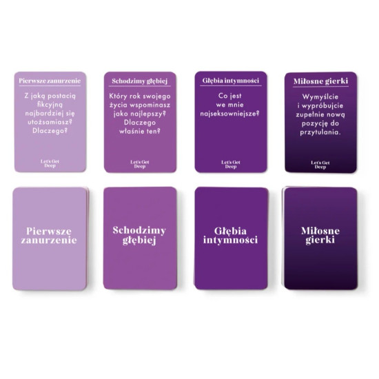 Gra Lets Get Deep, gra dla par