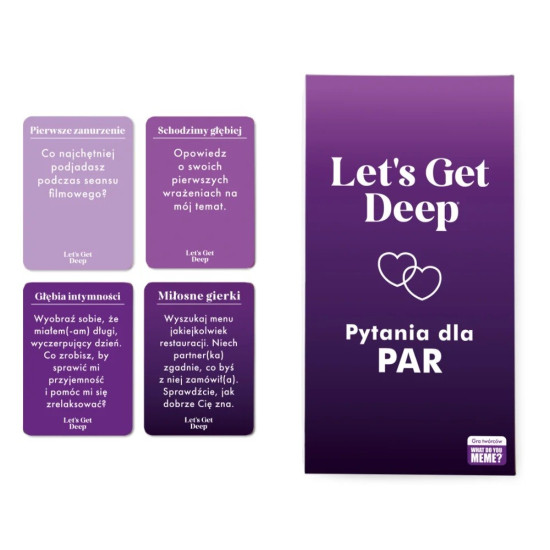 Gra Lets Get Deep, gra dla par