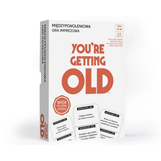 Gra Youre getting old, gra imprezowa