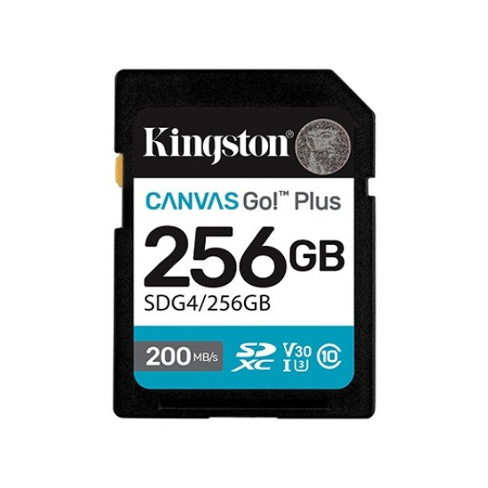 Karta pamięci SD 256GB Canvas Go Plus 200/160 MB/s C10 U3 V30
