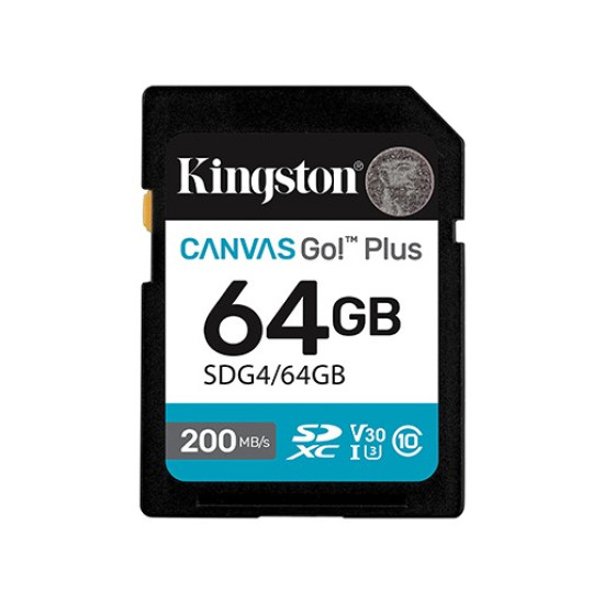Karta SD 64GB Canvas Go Plus 200/100 MB/s C10 U3 V30