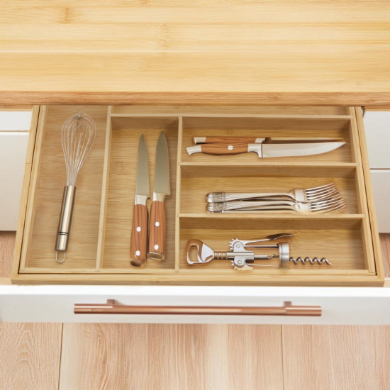 Organizer bambusowy rozsuwany GB379 