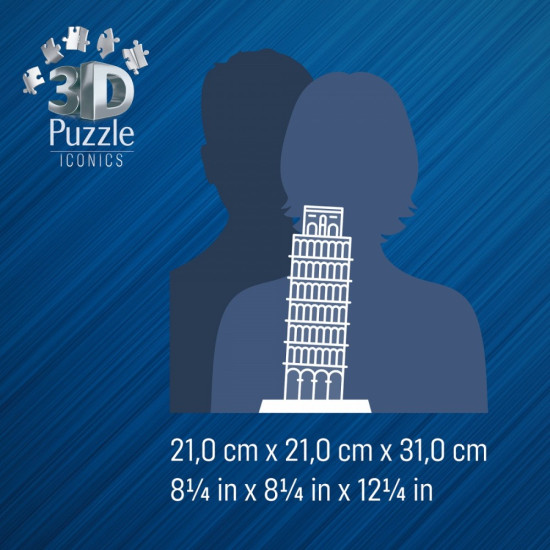 Puzzle 3D Krzywa Wieża w Pizie 