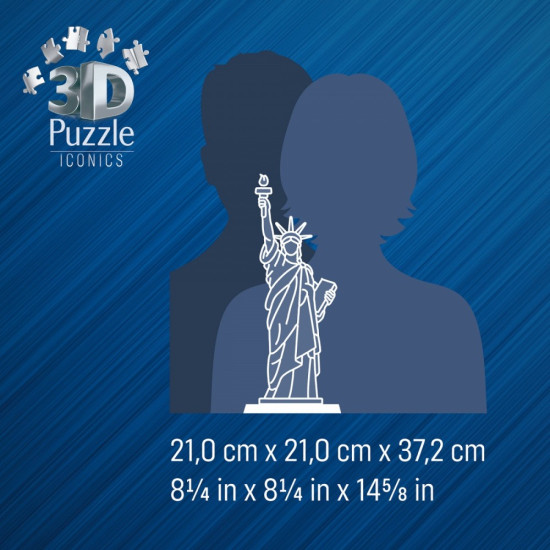 Puzzle 3D Statua Wolności 
