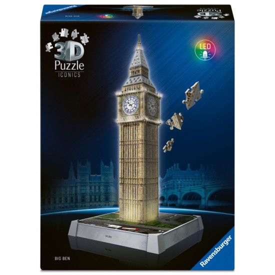 Puzzle 3D Big Ben Londyn 